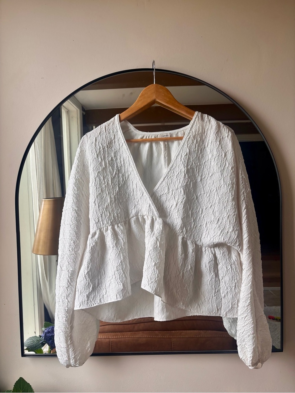 WILFRED | peplum Espace top | size medium - Picture 2 of 6